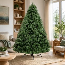 8FT Green Christmas Tree: Practical & Full of Value