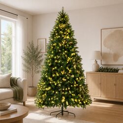 Practical 2.7M Pre-lit Christmas Tree for Festive Cheer
