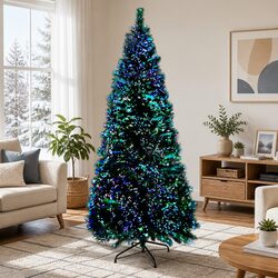 6FT Green Optic Fibre LED Christmas Tree - Value and Practicality
