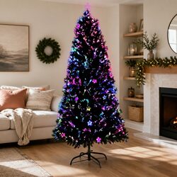 Value-Packed 7ft LED Christmas Tree with Star Topper