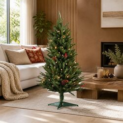 Reliable Mini Christmas Tree 90cm with LED Lighting