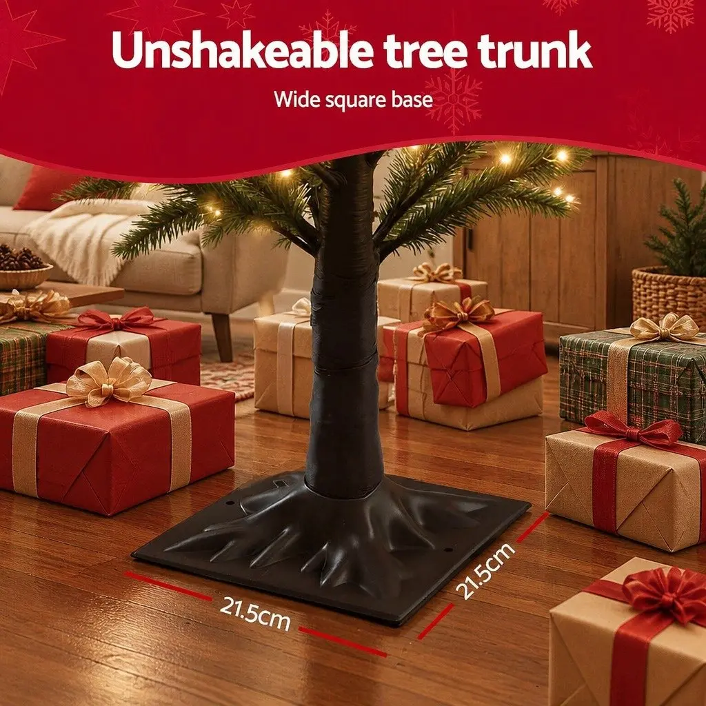 Pre-lit LED Christmas Tree 1.8M Green Artificial with 8 Light Modes