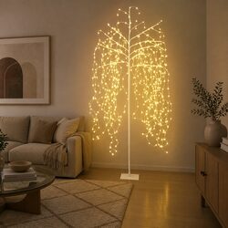Reliable 7ft Solar LED Christmas Tree for Holiday Decor