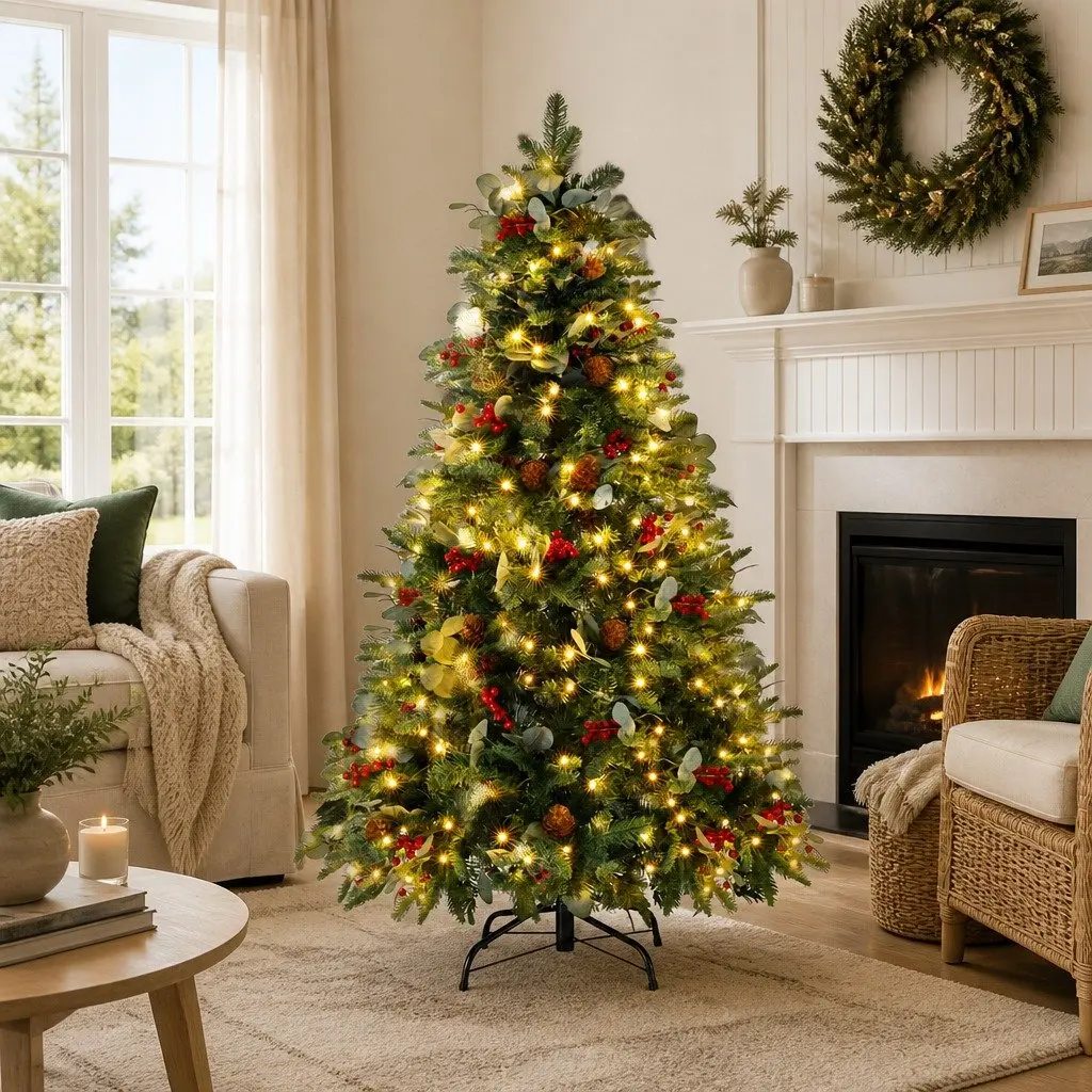 LED Christmas Tree 150cm 1.5m Green Party Decoration Home Office