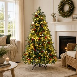 Reliable 1.5m LED Christmas Tree for Holiday Cheer