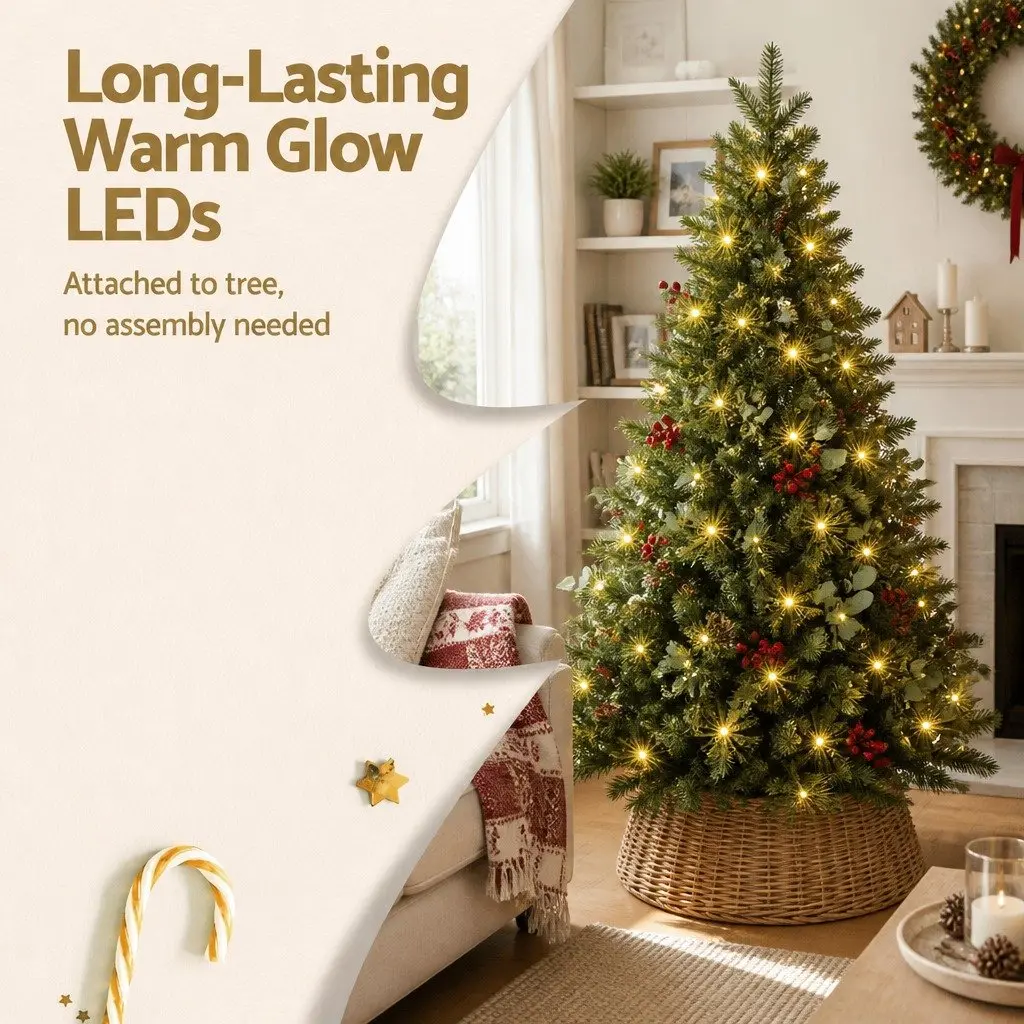 LED Christmas Tree 150cm 1.5m Green Party Decoration Home Office