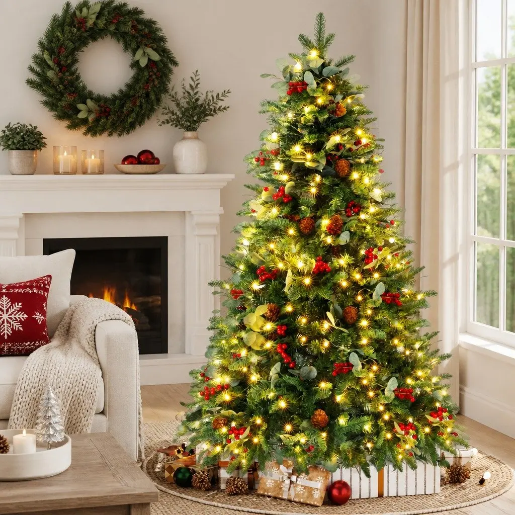 LED Christmas Tree 150cm 1.5m Green Party Decoration Home Office