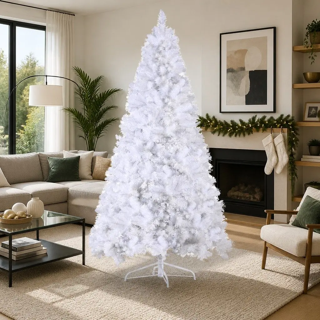 Christmas Tree White 2.1m LED Lights 1260 Tips Holiday Decor