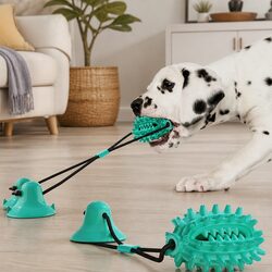 Dog Suction Toy Interactive Treat Puzzle Pet Toy for Dogs Playing Feeding