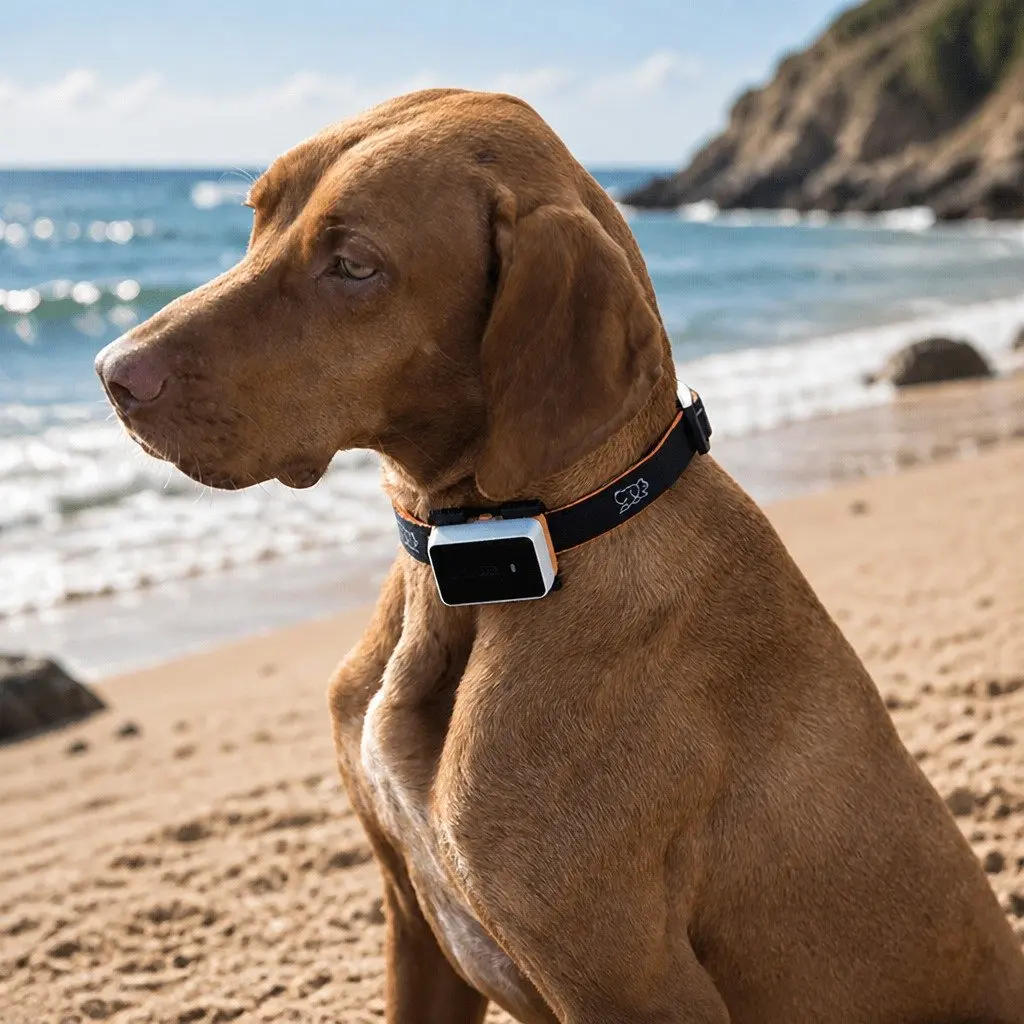 Pet GPS Tracker Real Time Location Monitoring Dog Cat Activity Waterproof Collar