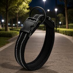 A Reliable Dog Collar with Reflective Features
