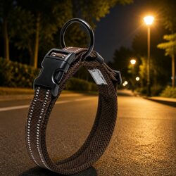 Comfortable XS Reflective Dog Collar with Safety Features