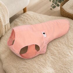 Dog Winter Coat Antibacterial Dusty Pink 3XS Pet Apparel Cold Weather