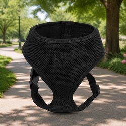 Everyday Dog Harness - Lightweight Black for Comfort