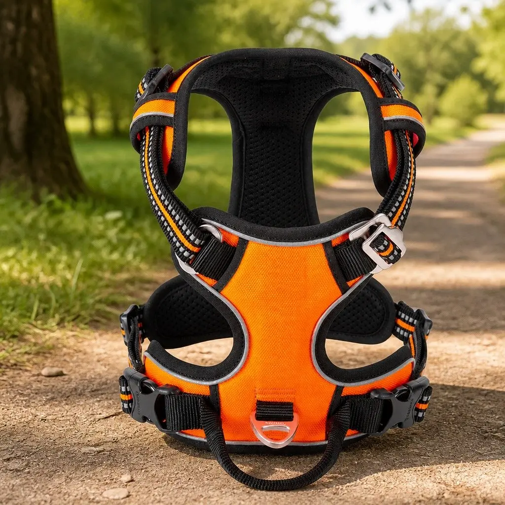 No Pull Dog Harness XL Reflective Breathable Mesh Soft Comfortable Pet