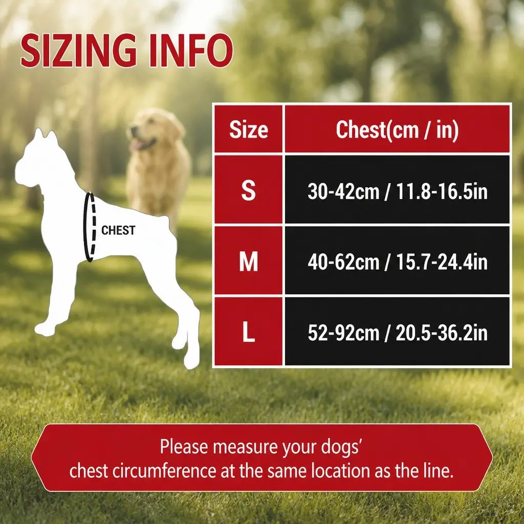 Dog Harness Adjustable Straps Multiple Attachment Points Pet Control Grey S