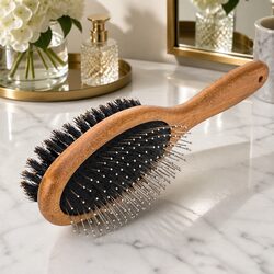 Reliable Double Brush for Pet Care