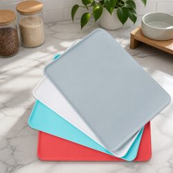 Value and Ease with a Non-Slip Pet Food Mat