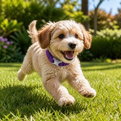 Reliable XS Purple Dog Collar with Strong Lead Attachment