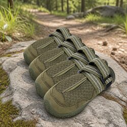 Reliable Dog Shoes with Reflective and Weatherproof Features