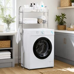 Reliable 2-Layer Laundry Organizer Rack