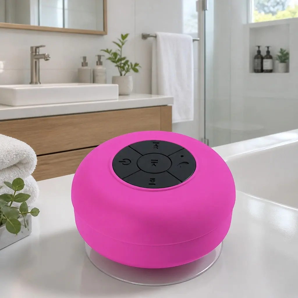 Portable Speaker with Suction Cup