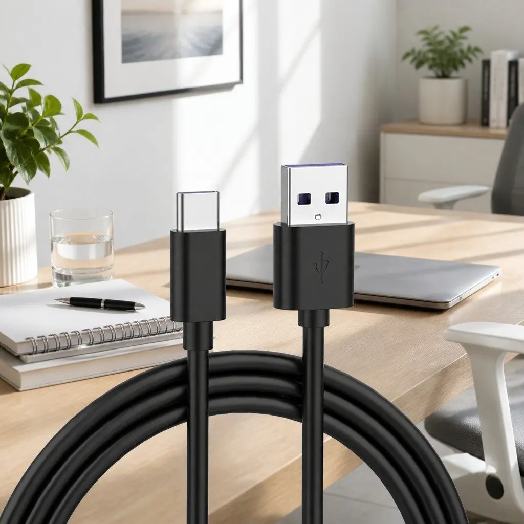 USB-C to USB-C Fast Charge Cable 40W 1.5m Black