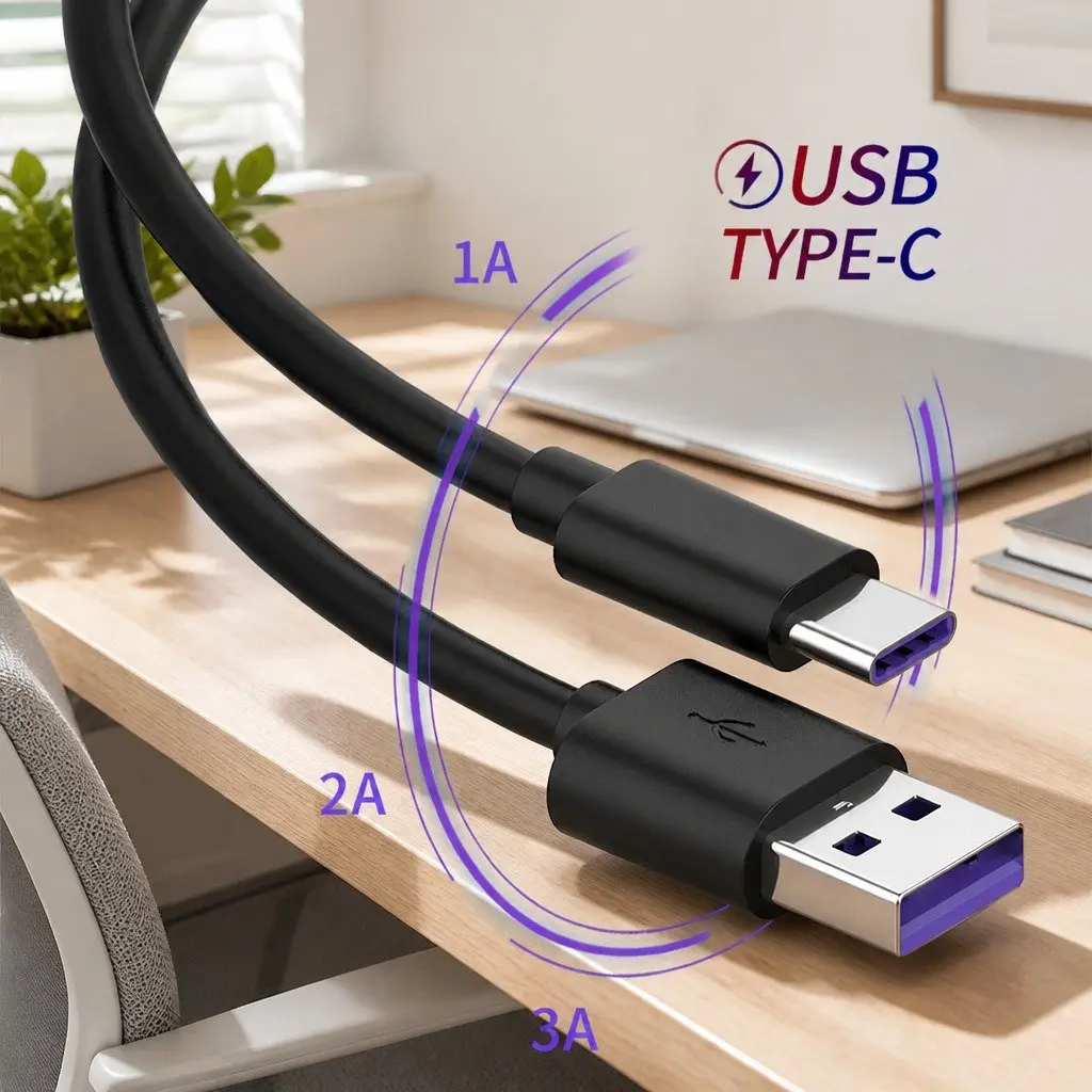 USB-C to USB-C Fast Charge Cable 40W 1.5m Black