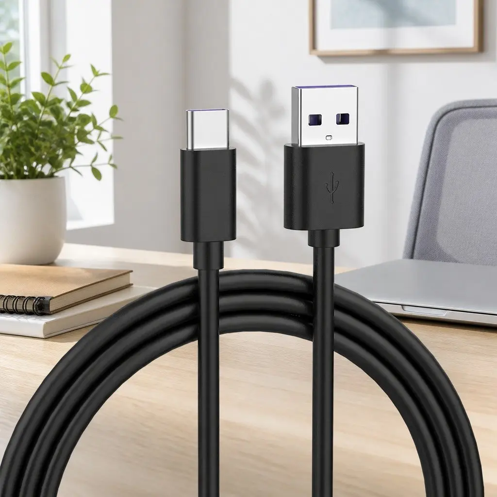 USB-C to USB-C Fast Charge Cable 40W 1.5m Black