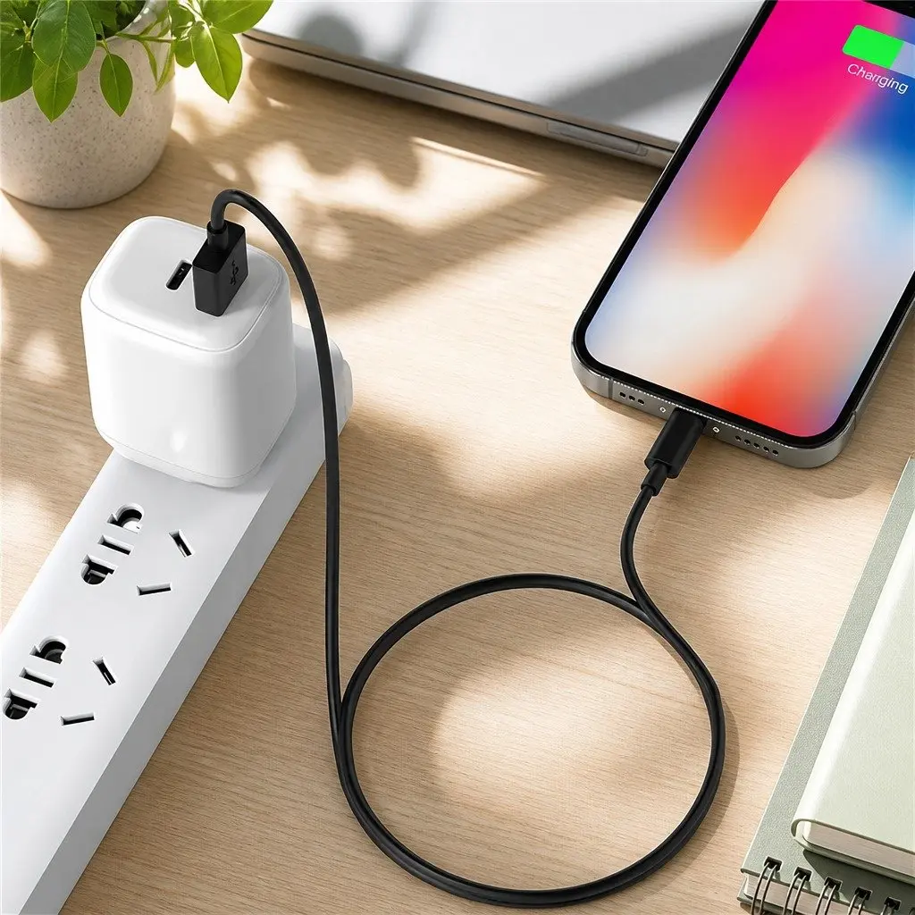 USB-C to USB-C Fast Charge Cable 40W 1.5m Black