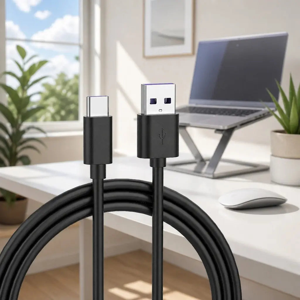 USB-C to Type-C Fast Charging Cable 40W 1.5m Black