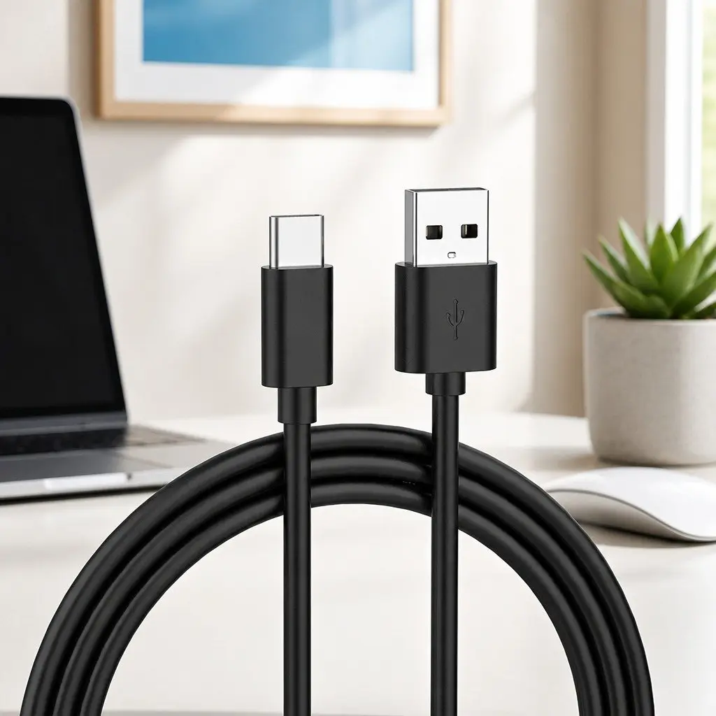 USB-C to Type-C Fast Charging Cable 40W 1.5m Black