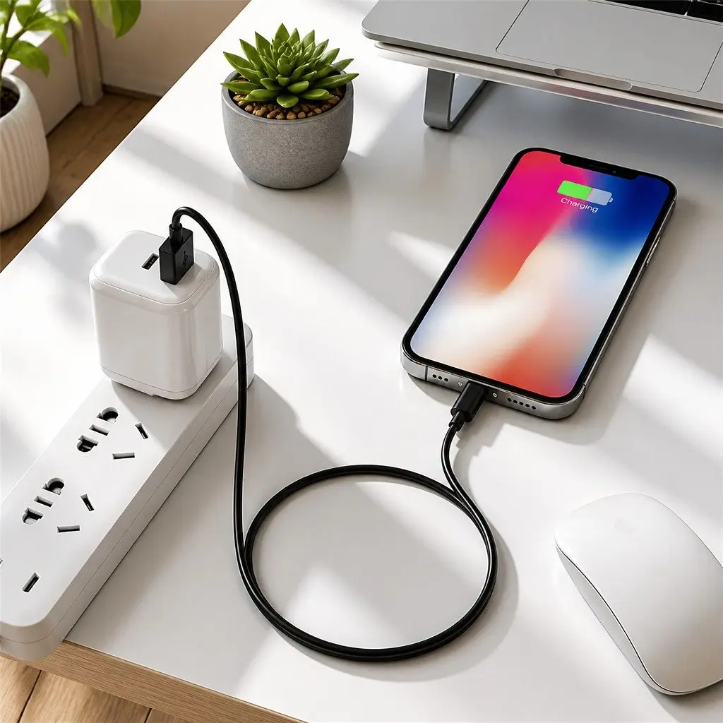 USB-C to Type-C Fast Charging Cable 40W 1.5m Black