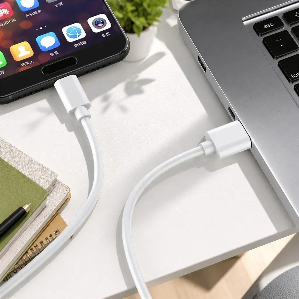 USB Type-C Fast Charging Cable 40W Power Cord 1.5m Black