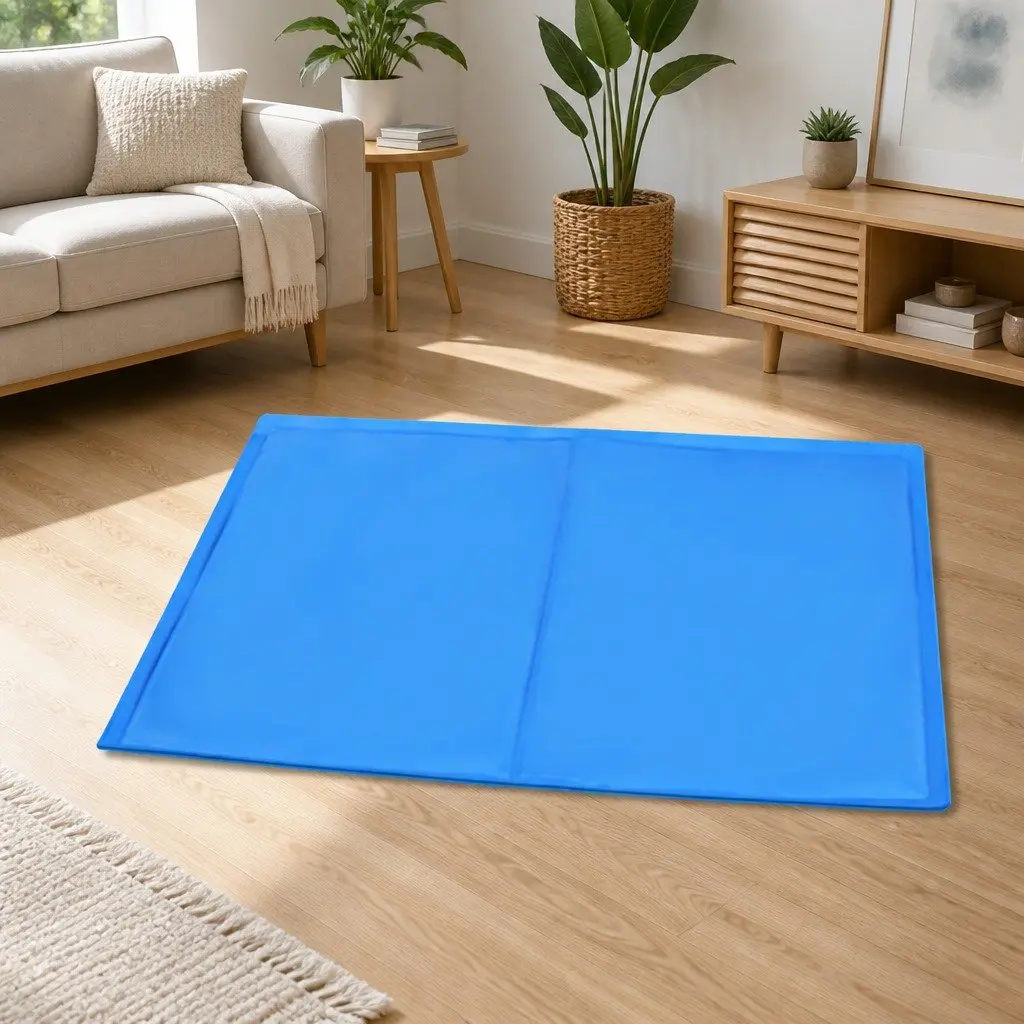 Pet Cooling Cushion Ice Pad Large Blue