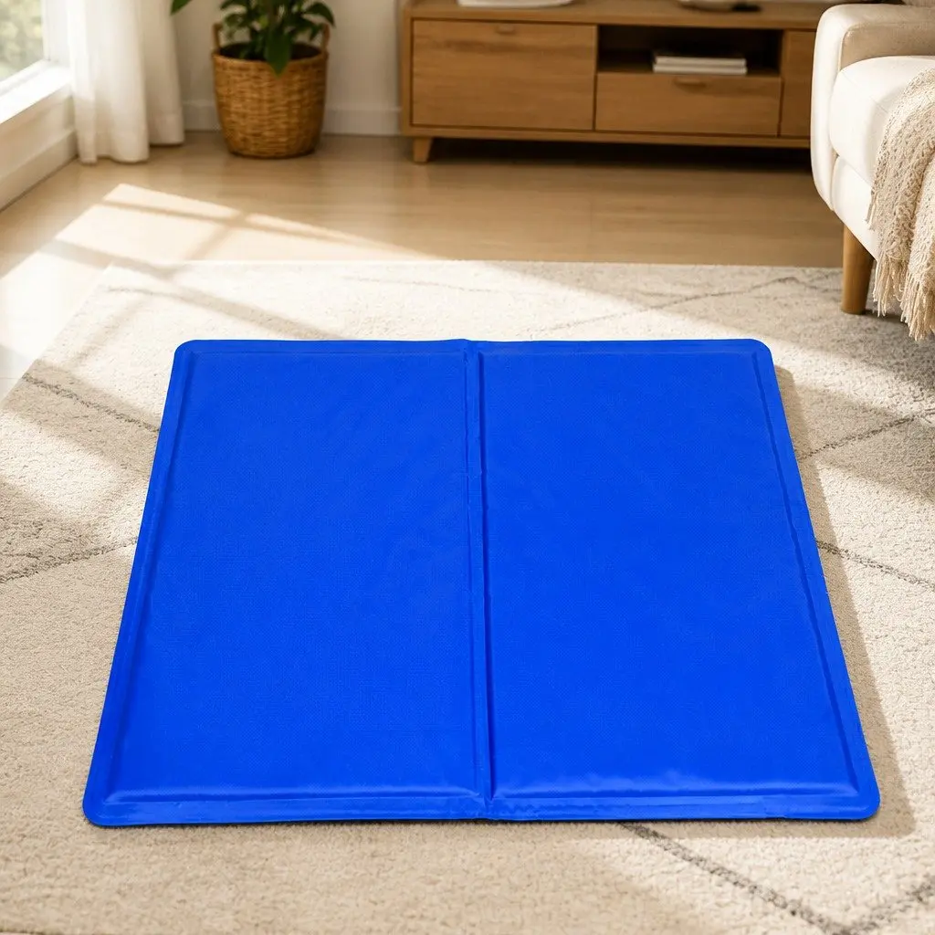 Pet Cooling Cushion Ice Pad Large Blue