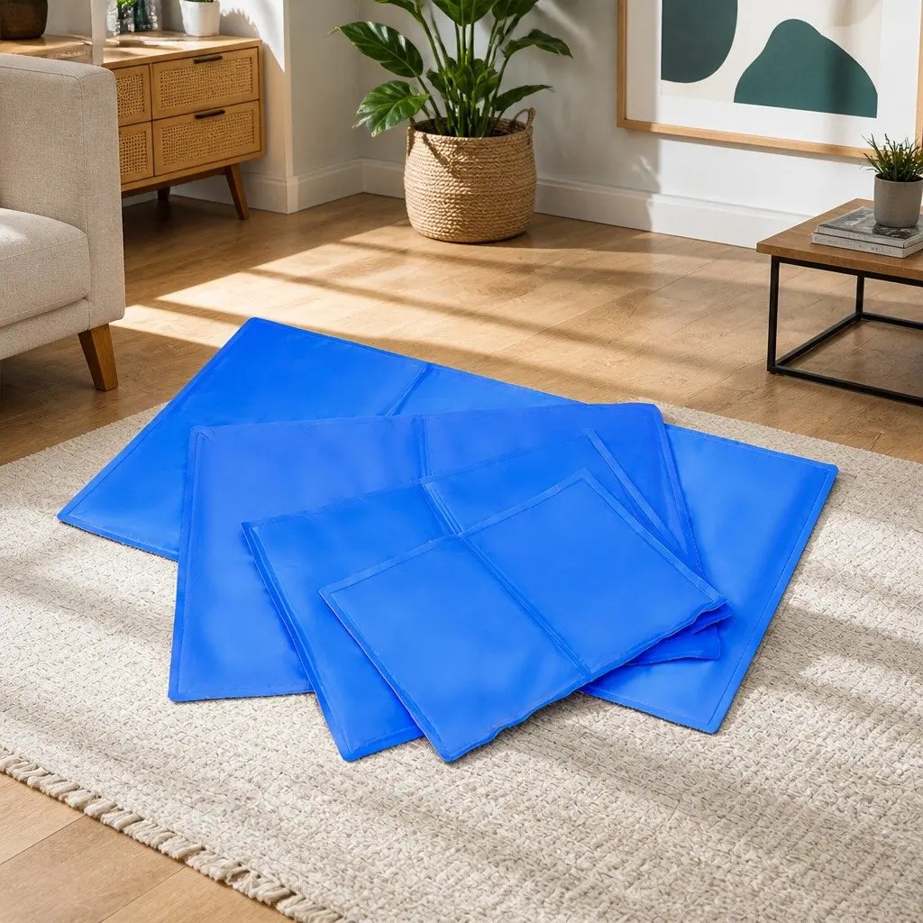 Pet Cooling Cushion Ice Pad Large Blue