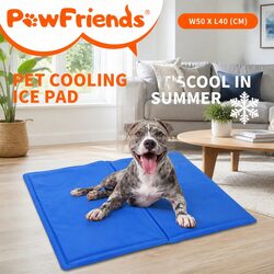 Pet Cooling Cushion Ice Mat Dog Cat Summer Comfort Multi Functional M Size