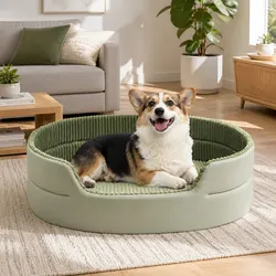 Reassuring Comfort in Our 3D Pet Nest Bed