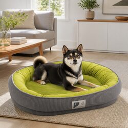 Warm and Reliable Oval Pet Bed for Your Beloved Pet