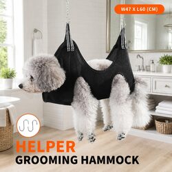 Pet Grooming Hammock for Dogs Cats Bath Care Trimming Beauty Helper Support S