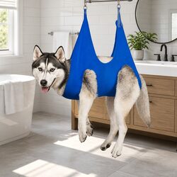 Comforting Pet Grooming Hammock Designed for Relaxation