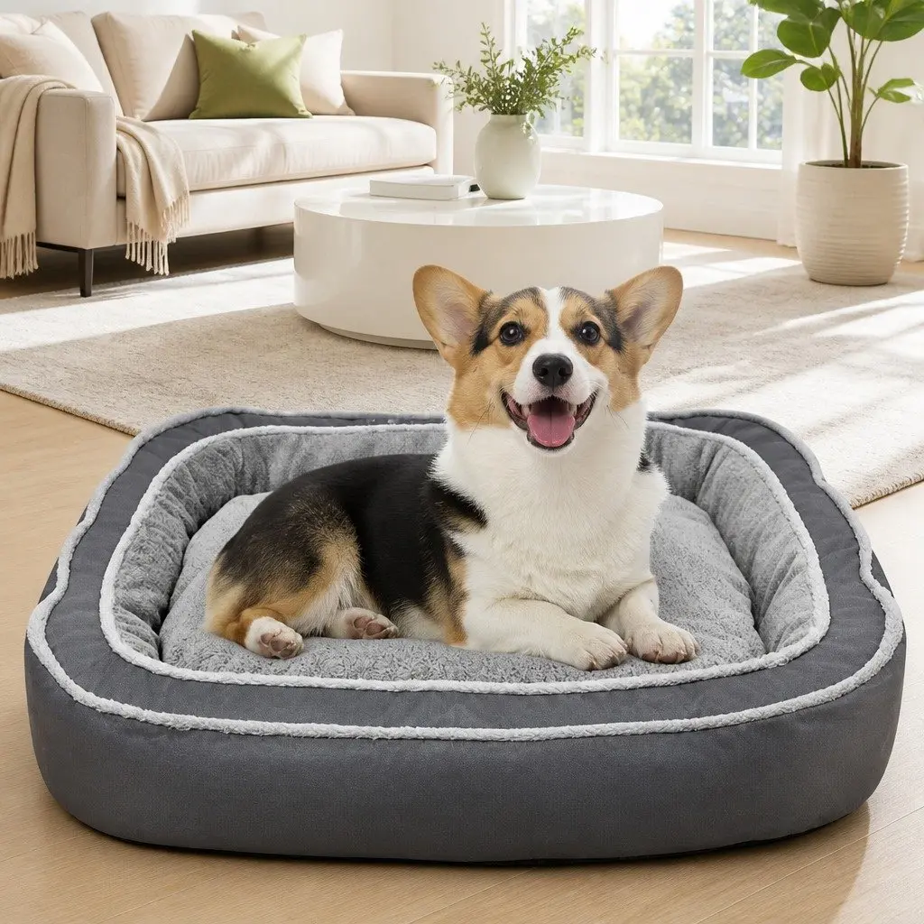 Oval Pet Nest in Blue