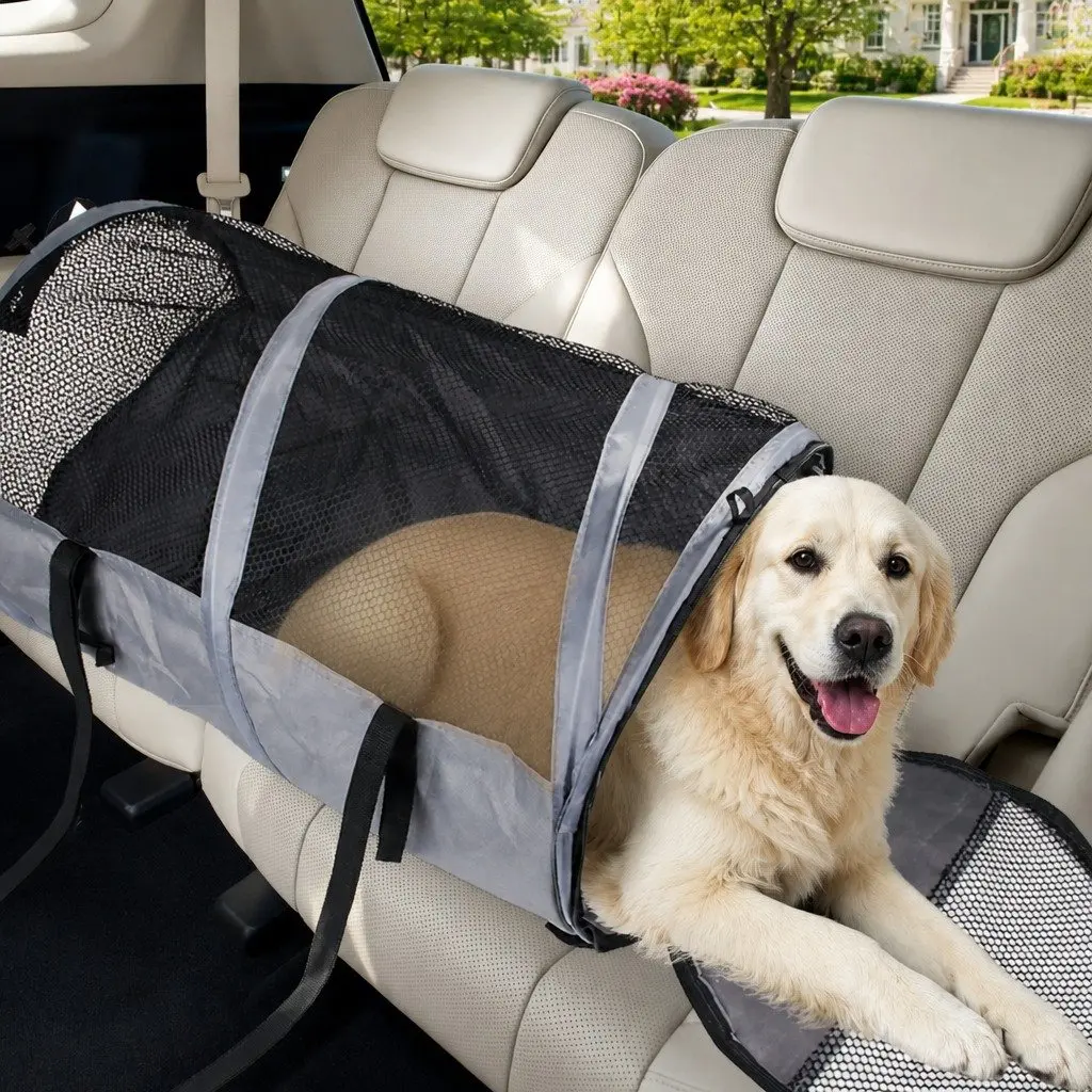Foldable Pet Carrier for Comfort and Safety