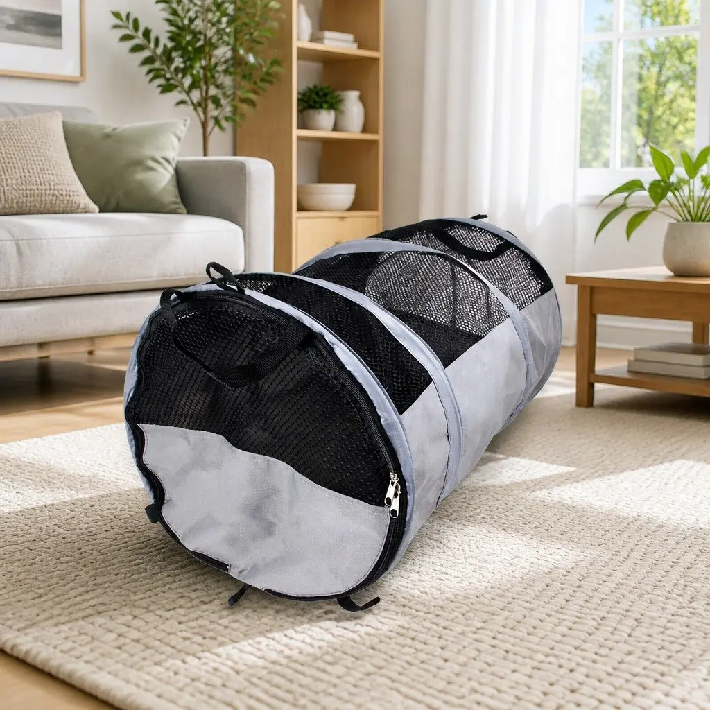Foldable Pet Carrier for Comfort and Safety