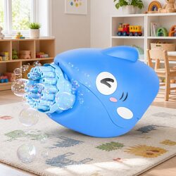 Bubble Gun Shark Automatic Hand-Held Toy Machine Outdoor Bubble Maker 15 Holes